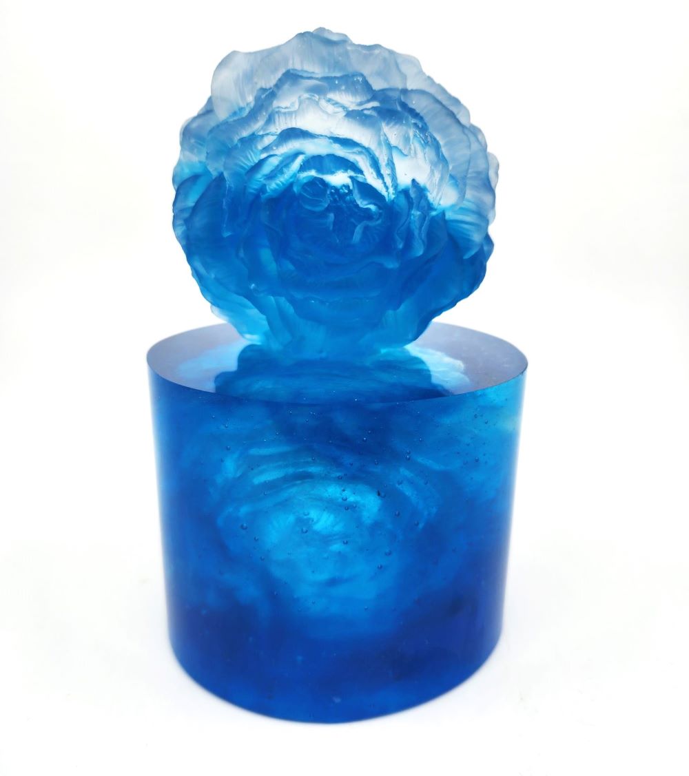 Blue Peony Vessel Blue Peony Vessel